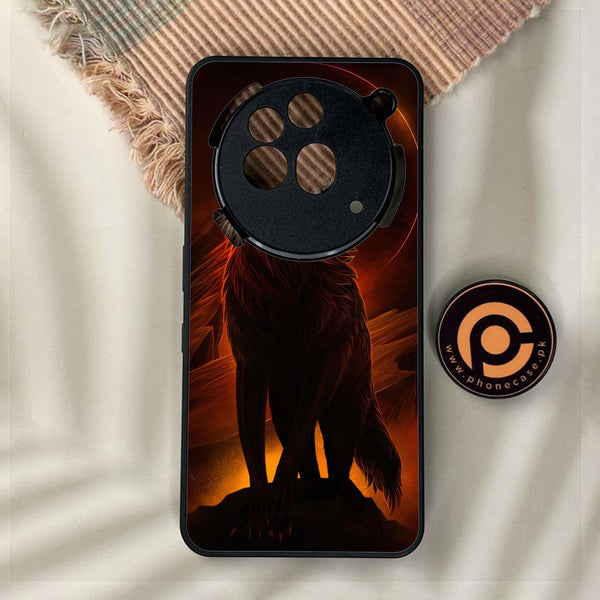 Nothing Phone 3a Pro - Wolf Design 6 - Premium Metal Printed Soft Bumper Shock Proof Case
