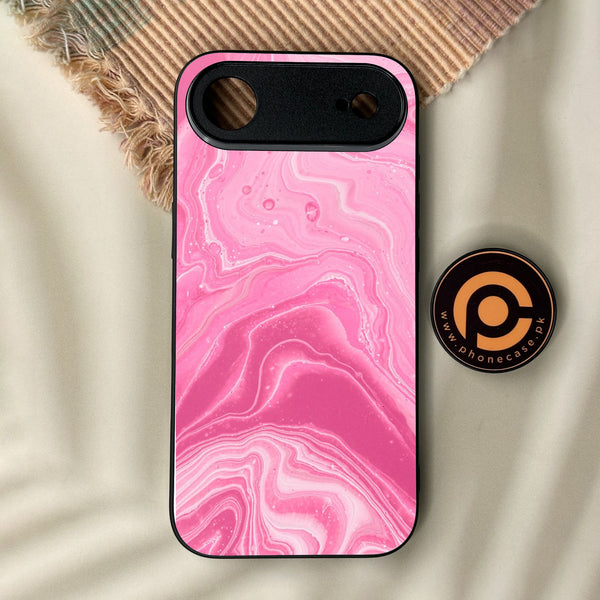 iPhone Air - Pink Design 3 - Premium Metal Printed Soft Bumper Shock Proof Case