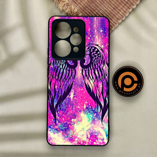 Realme 15 Pro - Angel Wings Design 9 - Premium Metal Printed Soft Bumper Shock Proof Case