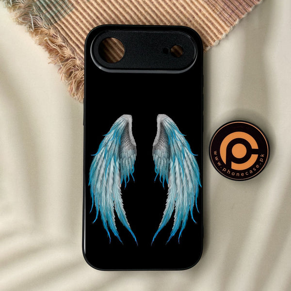 iPhone Air - Angel Wings Design 4 - Premium Metal Printed Soft Bumper Shock Proof Case