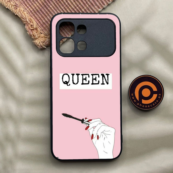 Infinix Note Edge - Anime Girls Design 1 - Premium Metal Printed Soft Bumper Shock Proof Case