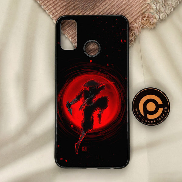 Honor 9X Lite - Ninja Design 5 - Premium Metal Printed Soft Bumper Shock Proof Case