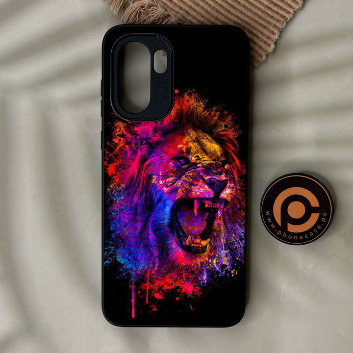 OnePlus Ace 6 - Tiger 2.0 Design 5 - Premium Metal Printed Soft Bumper Shock Proof Case