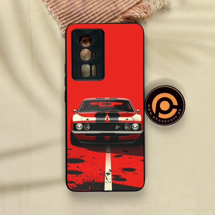 Xiaomi Poco F5 Pro - Classic Racer Vibes - Premium Metal Printed Soft Bumper Shock Proof Case