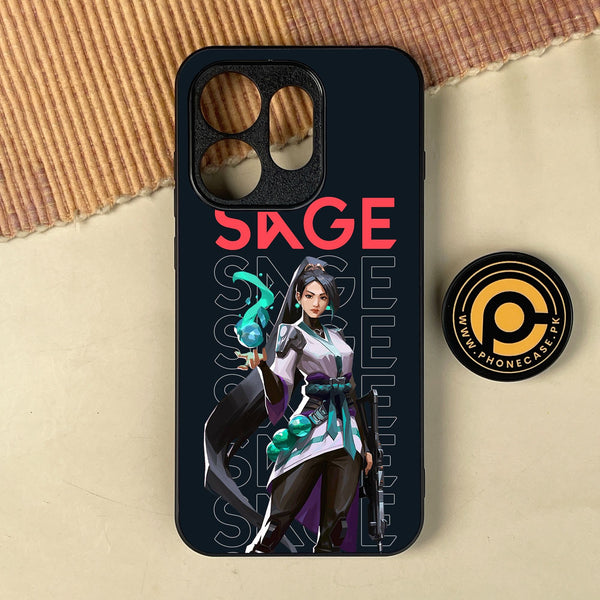 Oppo Reno 16 - Battle-Ready Design 3 - Premium Metal Printed Soft Bumper Shock Proof Case
