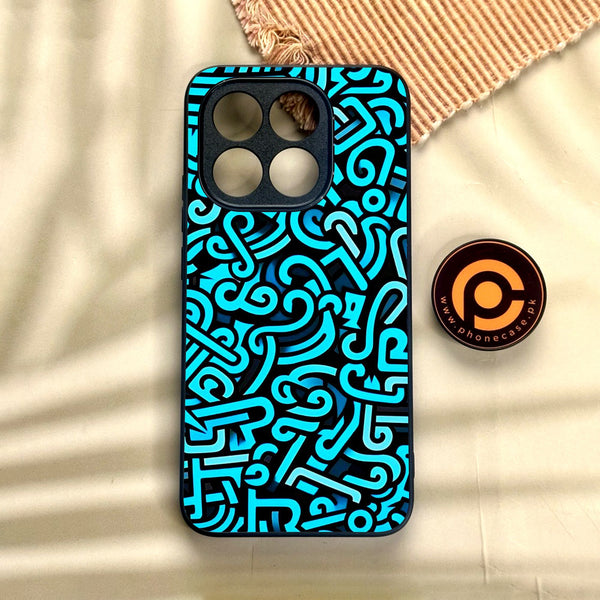 Xiaomi 15T - Doodle Design - Premium Metal Printed Soft Bumper Shock Proof Case