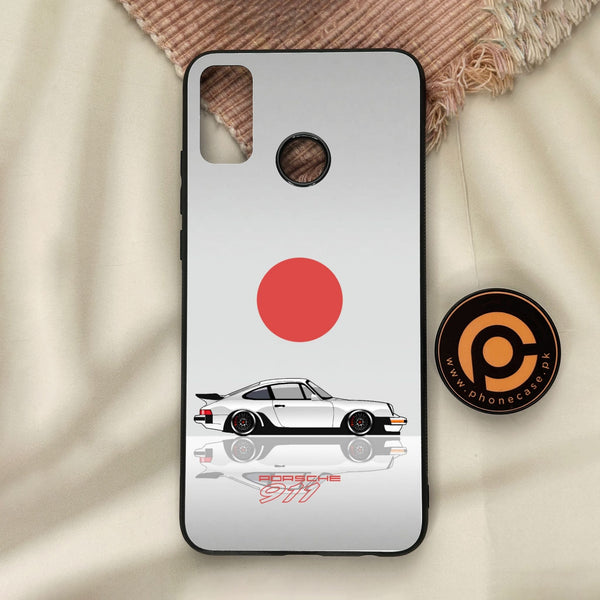 Honor 9X Lite - Racing Series 2.0 Design 2 - Premium Metal Printed Soft Bumper Shock Proof Case