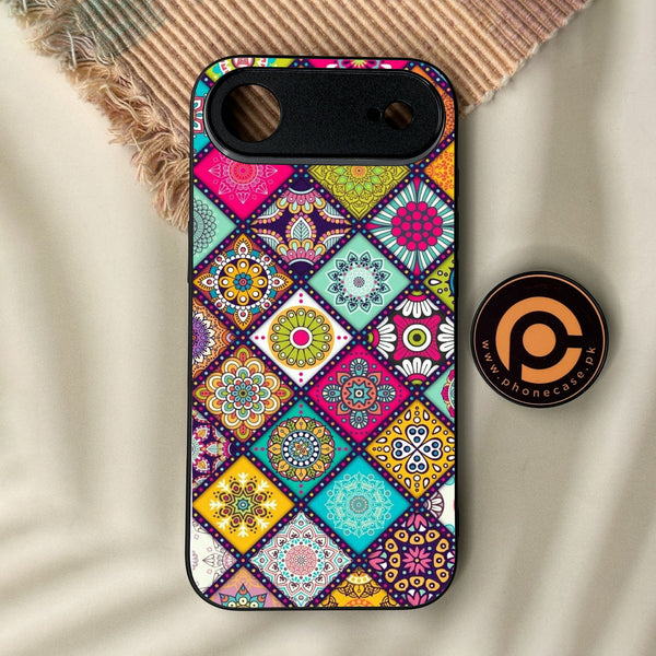 iPhone Air - Mandala Art Design - Premium Metal Printed Soft Bumper Shock Proof Case