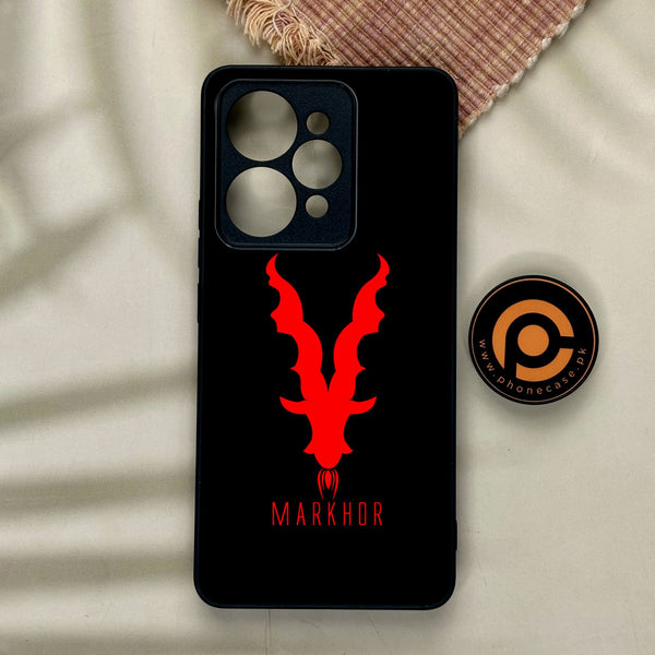 Realme 15 - Markhor Design 10 - Premium Metal Printed Soft Bumper Shock Proof Case