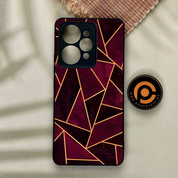 Realme 15 Pro - Geometric Design 7 - Premium Metal Printed Soft Bumper Shock Proof Case