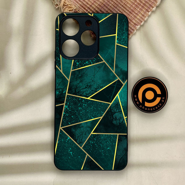 Realme Note 70 - Geometric Design 9 - Premium Metal Printed Soft Bumper Shock Proof Case