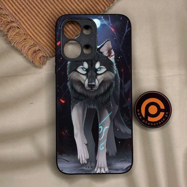Vivo Y31d - Wolf Design 8 - Premium Metal Printed Soft Bumper Shock Proof Case
