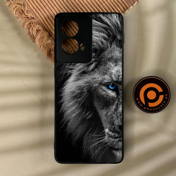 Motorola Edge 2024 - Tiger Design 8 - Premium Metal Printed Soft Bumper Shock Proof Case
