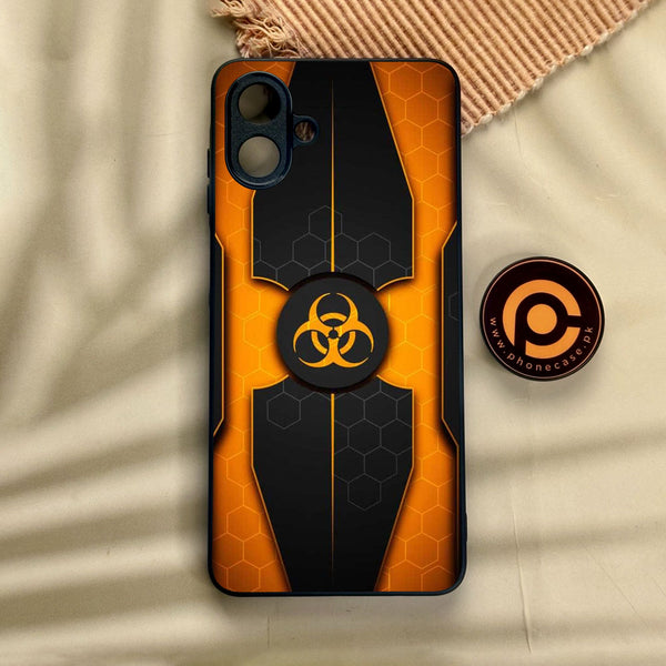 Samsung Galaxy A07 - Biohazard Design 2 - Premium Metal Printed Soft Bumper Shock Proof Case