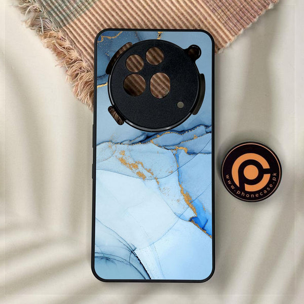 Nothing Phone 3a Pro - Blue Marble Design 8 - Premium Metal Printed Soft Bumper Shock Proof Case