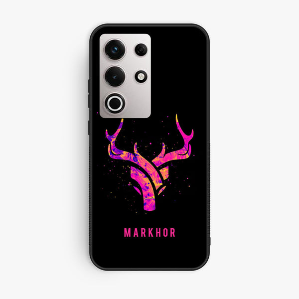 Itel S25 Ultra - Markhor Design 6 - Premium Metal Printed Soft Bumper Shock Proof Case