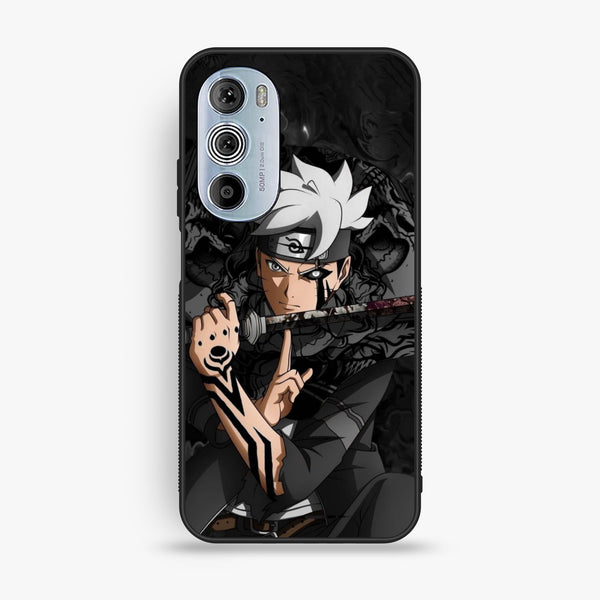 Motorola Edge 30 Pro - Anime 2.0 Design 1 - Premium Metal Printed Soft Bumper Shock Proof Case