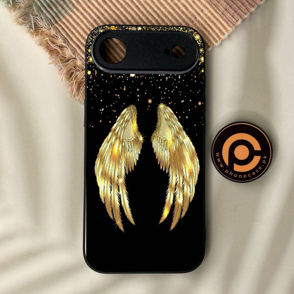 iPhone Air - Angel Wings Design 1 - Premium Metal Printed Soft Bumper Shock Proof Case