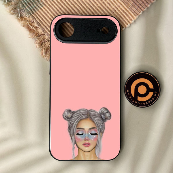 iPhone Air - Anime Girls Design 4 - Premium Metal Printed Soft Bumper Shock Proof Case