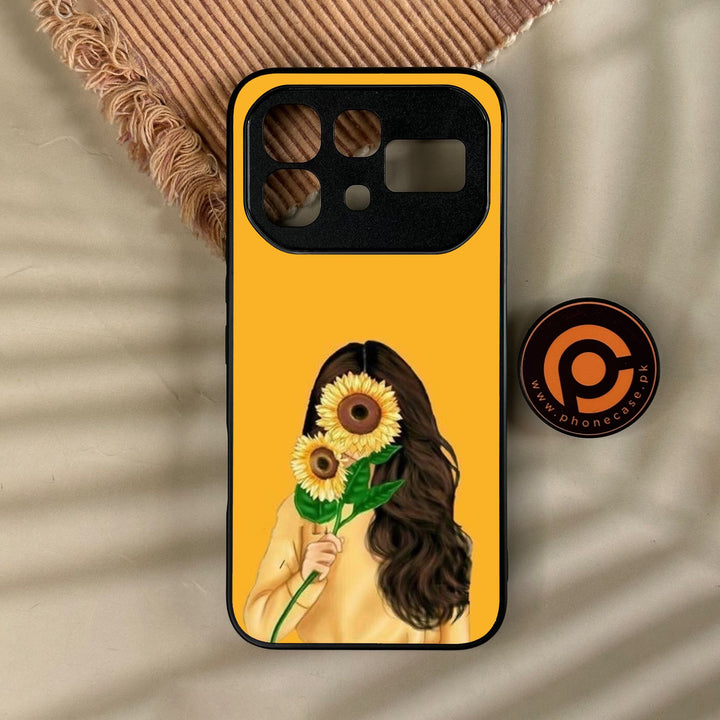 Infinix Note 60 Pro - Anime Girls Design 7 - Premium Metal Printed Soft Bumper Shock Proof Case
