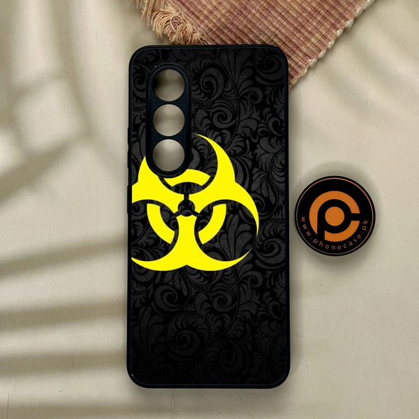 Itel S25 - Biohazard Design 10 - Premium Metal Printed Soft Bumper Shock Proof Case