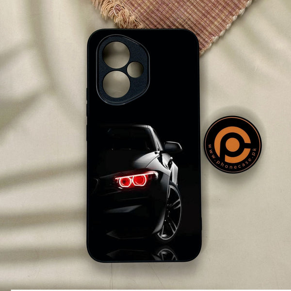 Honor 400 - Black Art Design 6 - Premium Metal Printed Soft Bumper Shock Proof Case