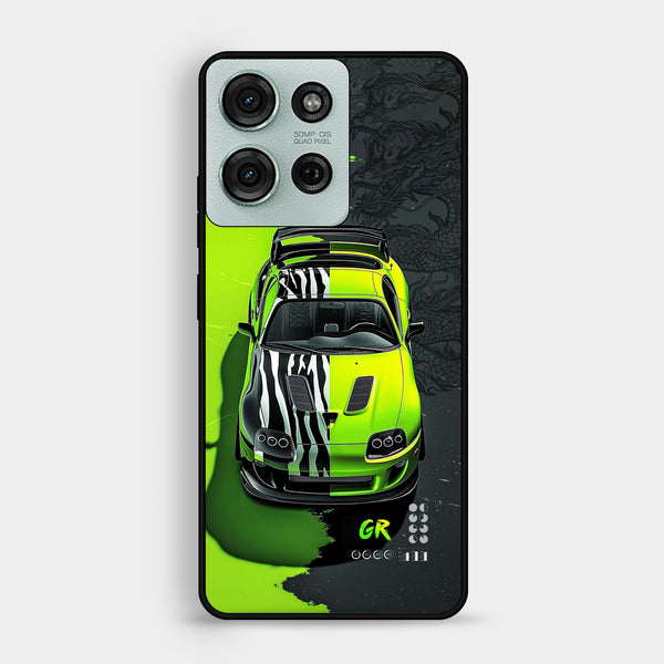 Motorola Moto G75 - Trish Art - Premium Metal Printed Soft Bumper Shock Proof Case