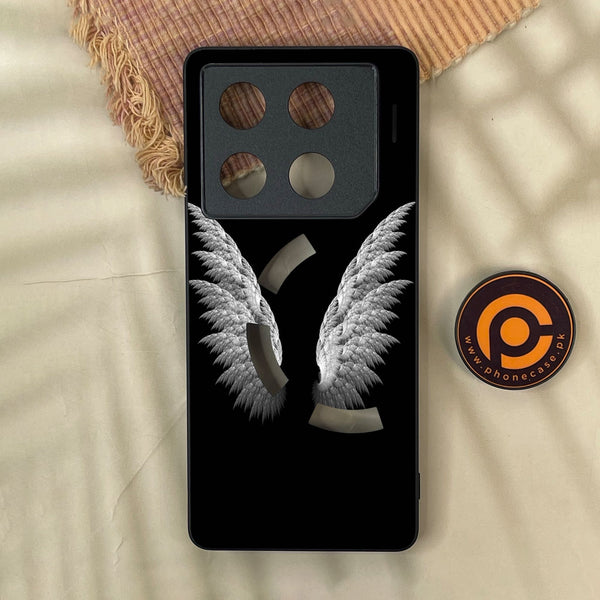 Infinix GT 20 Pro - Angel Wings Design 6 - Premium Metal Printed Soft Bumper Shock Proof Case