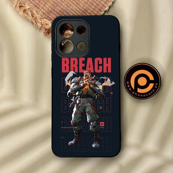 OnePlus 13T - Battle-Ready Design 6 - Premium Metal Printed Soft Bumper Shock Proof Case