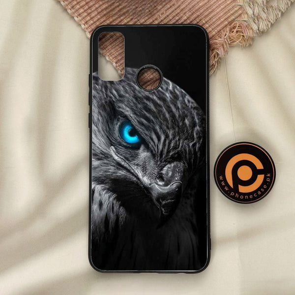 Honor 9X Lite - Black Art Design 2 - Premium Metal Printed Soft Bumper Shock Proof Case