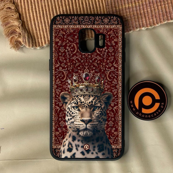 Samsung Galaxy J2 Core - Leopard - Premium Metal Printed Soft Bumper Shock Proof Case
