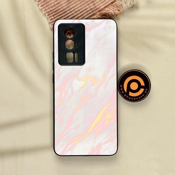 Xiaomi Redmi K60 Pro - Pink Design 7 - Premium Metal Printed Soft Bumper Shock Proof Case