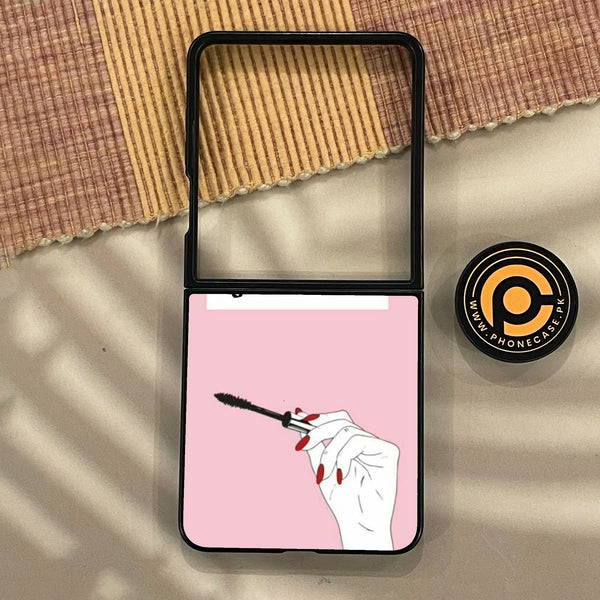 Samsung Galaxy Z Flip 8 - Anime Girls Design 1 - Premium Metal Printed Soft Bumper Shock Proof Case