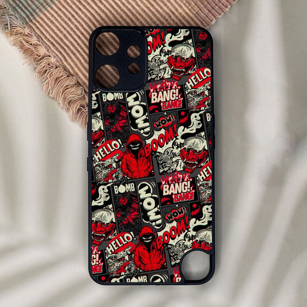 Nothing CMF Phone 2 Pro - Boom Red - Premium Metal Printed Soft Bumper Shock Proof Case