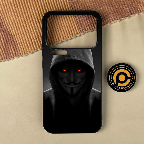 Xiaomi 17 Pro Max - Anonymous 2.0 Design 4 - Premium Metal Printed Soft Bumper Shock Proof Case