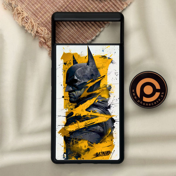 Google Pixel 6 - Shattered Heroics - Premium Metal Printed Soft Bumper Shock Proof Case