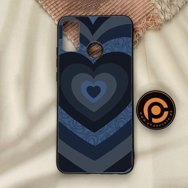Honor 9X Lite - Heart 2.0 Design 6 - Premium Metal Printed Soft Bumper Shock Proof Case