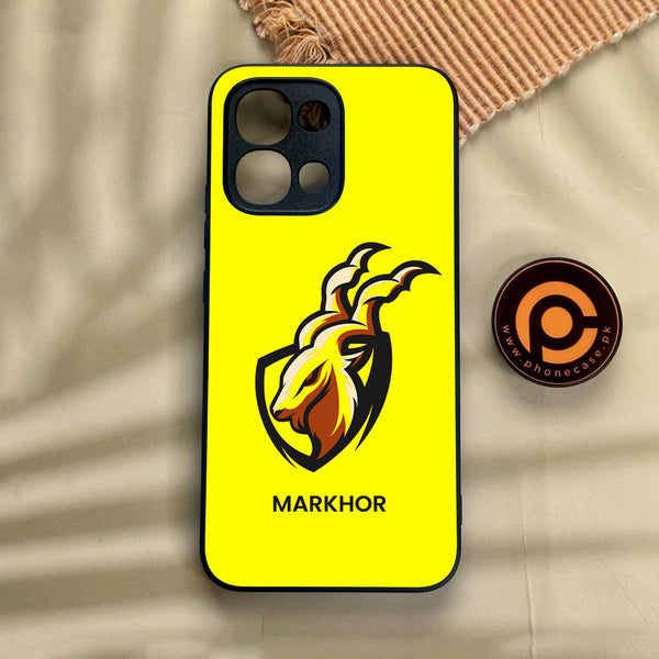 Oppo A6 Pro - Markhor Design 8 - Premium Metal Printed Soft Bumper Shock Proof Case