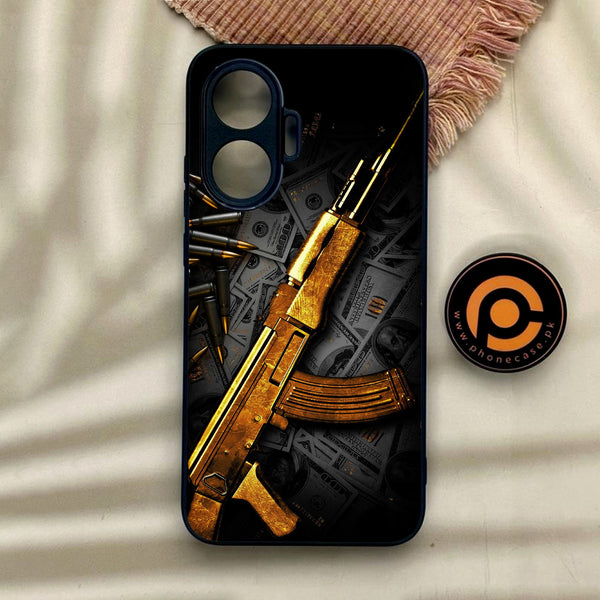 Xiaomi Redmi Turbo 4 Pro - Dollar Design 6 - Premium Metal Printed Soft Bumper Shock Proof Case