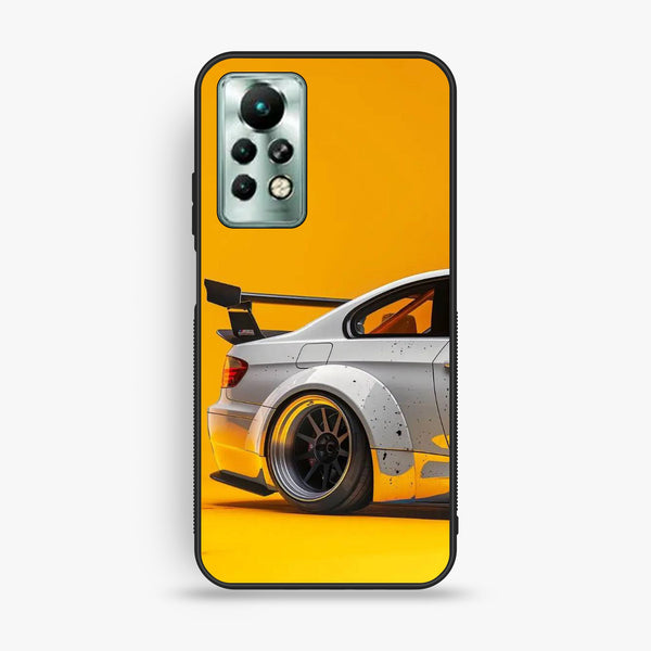 Infinix Note 11 Pro - M3 Gt2 Racing Car - Premium Metal Printed Soft Bumper Shock Proof Case