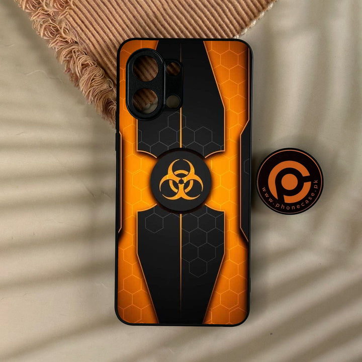 Tecno Spark Go 3 - Biohazard Design 2 - Premium Metal Printed Soft Bumper Shock Proof Case