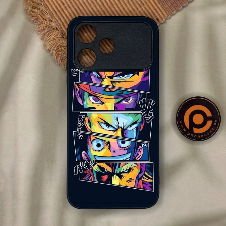 Oppo A6C - Anime 2.0 Design 8 - Premium Metal Printed Soft Bumper Shock Proof Case