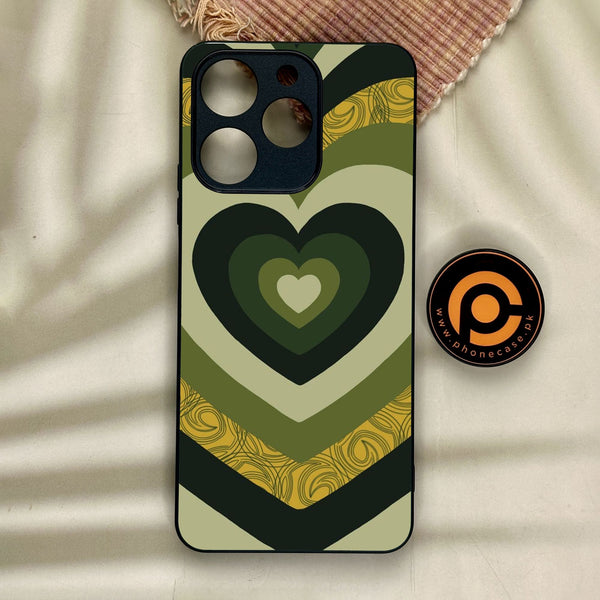 Realme Note 70 - Heart 2.0 Design 1 - Premium Metal Printed Soft Bumper Shock Proof Case