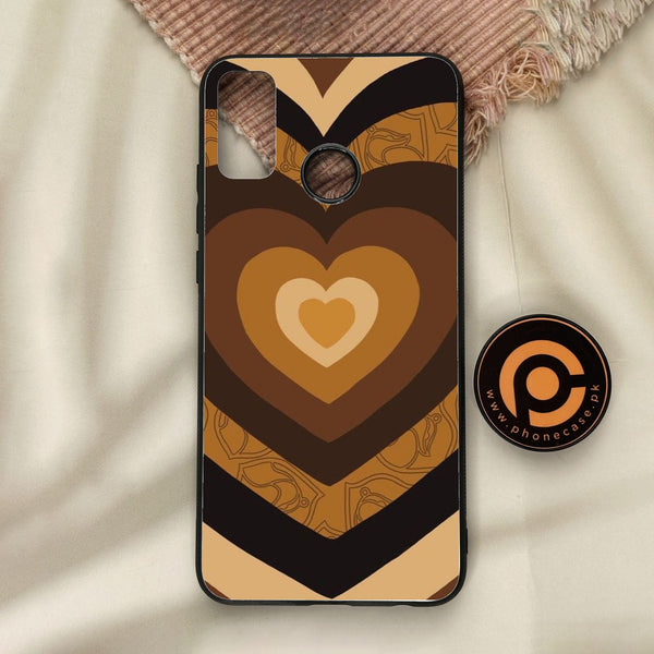 Honor 9X Lite - Heart 2.0 Design 5 - Premium Metal Printed Soft Bumper Shock Proof Case