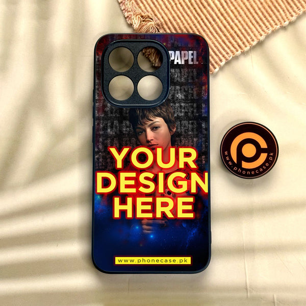 Xiaomi 15T - Customize Your Own - Premium Metal Printed Soft Bumper Shock Proof Case