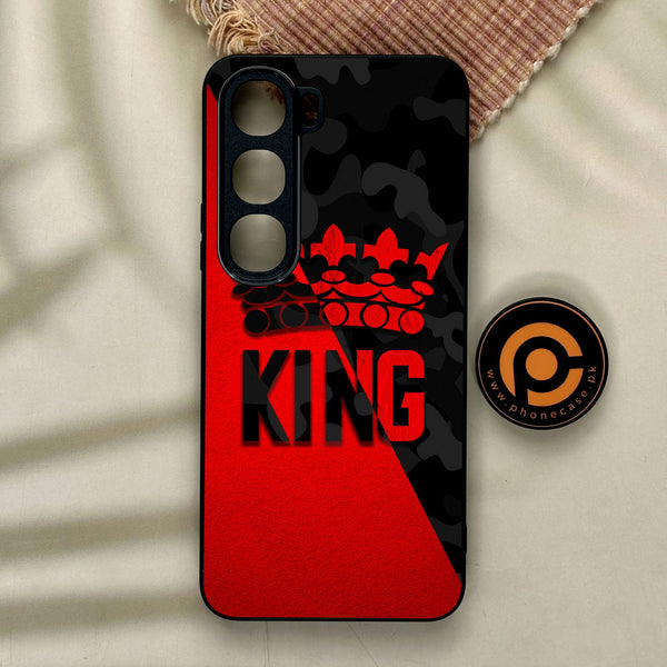 Vivo Y21d - King Design 6 - Premium Metal Printed Soft Bumper Shock Proof Case