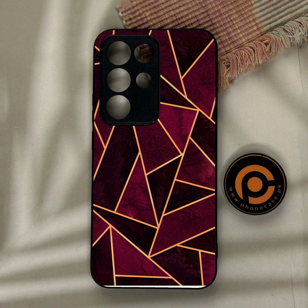 Realme C85 Pro - Geometric Design 7 - Premium Metal Printed Soft Bumper Shock Proof Case