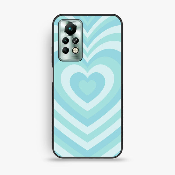 Infinix Note 11 Pro - Heartbeat Design 7 - Premium Metal Printed Soft Bumper Shock Proof Case