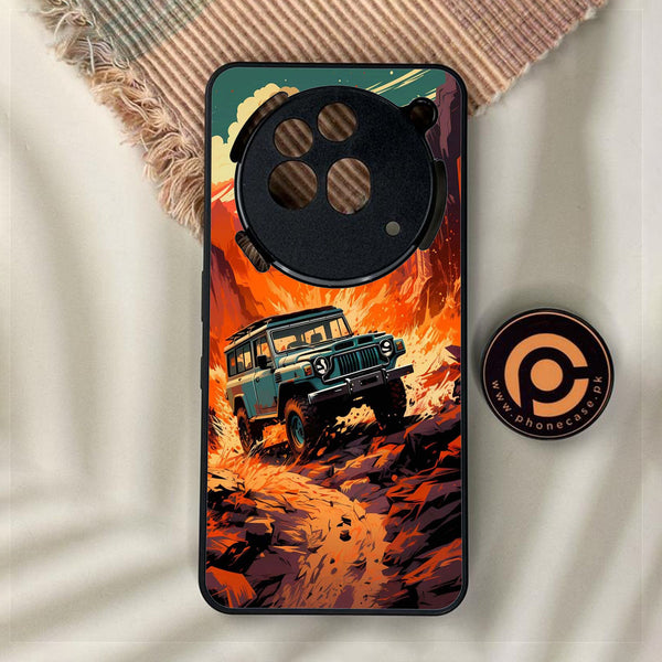 Nothing Phone 3a Pro - Jeep Offroad - Premium Metal Printed Soft Bumper Shock Proof Case