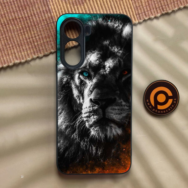 Xiaomi Redmi A7 Pro - Tiger Design 3 - Premium Metal Printed Soft Bumper Shock Proof Case